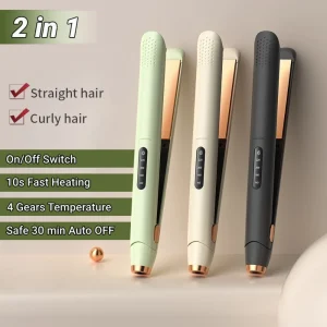2 in 1 Professional Hair Straightener