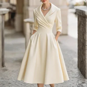 Elegant holiday dress